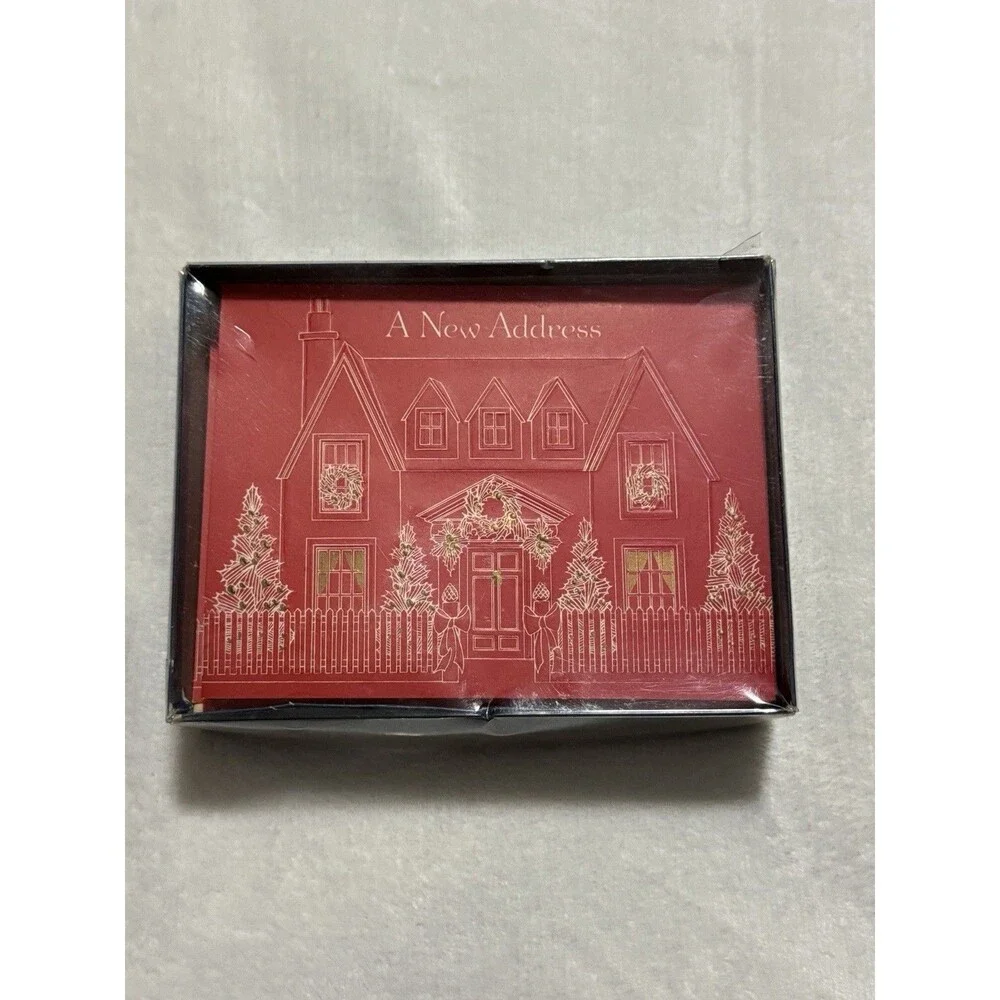Vintage American Greetings New Address Home Announcement 17 Cards Christmas